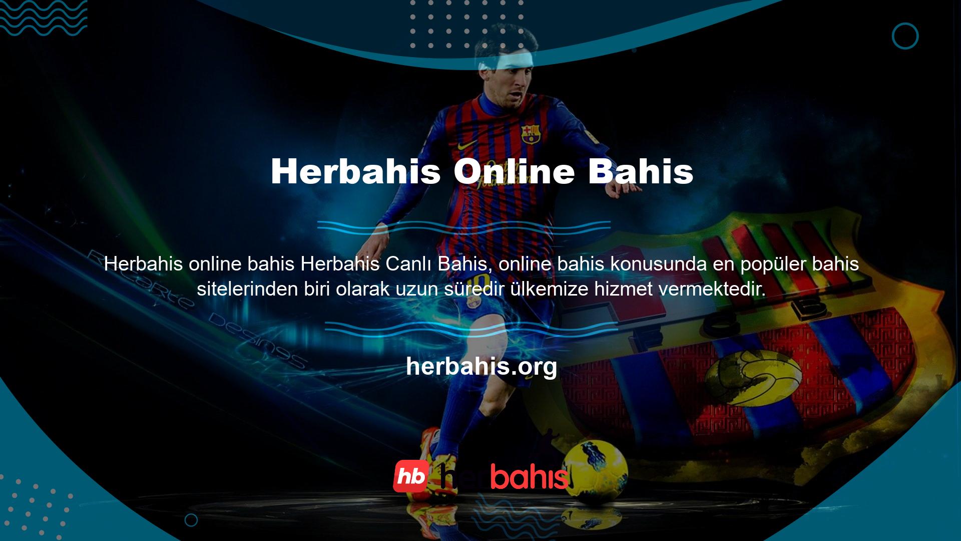 Çeşitli heyecan ve oyun çeşitliliği arayanlar için Herbahis, kullanıcılarına geniş bir canlı bahis yelpazesi sunmaktadır